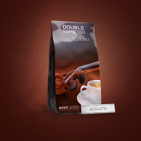 Cello Textures Acoustic Ristretto cover – condensed, focused version of the full Cello Textures library, offering cinematic cello textures for Kontakt
