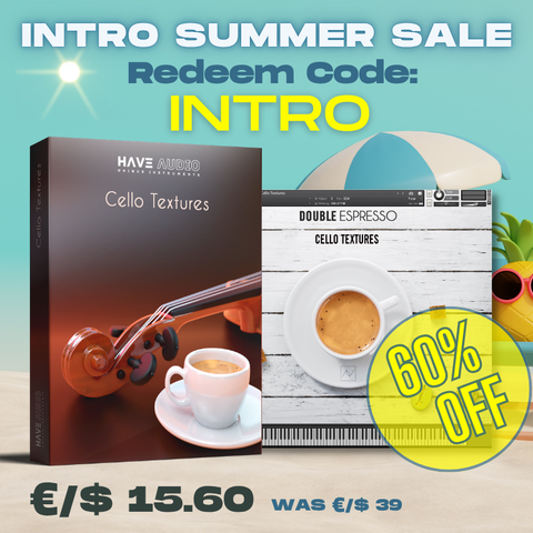 BUNDLE CELLO TEXTURES DOUBLE ESPRESSO